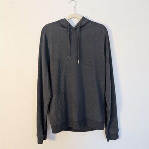 Slate & Stone Hoodie Mens Small Gray Waffle Knit Pullover Thermal Casual NWT